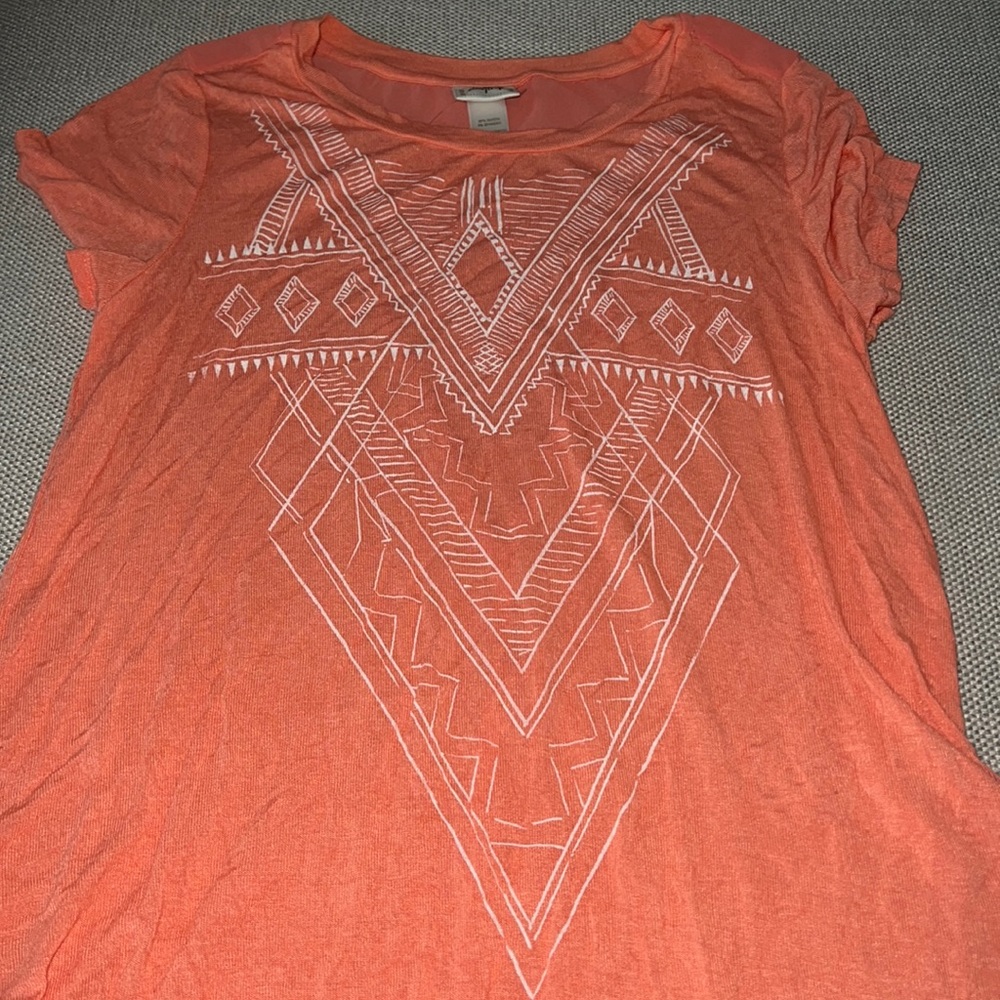 tribal print blouse